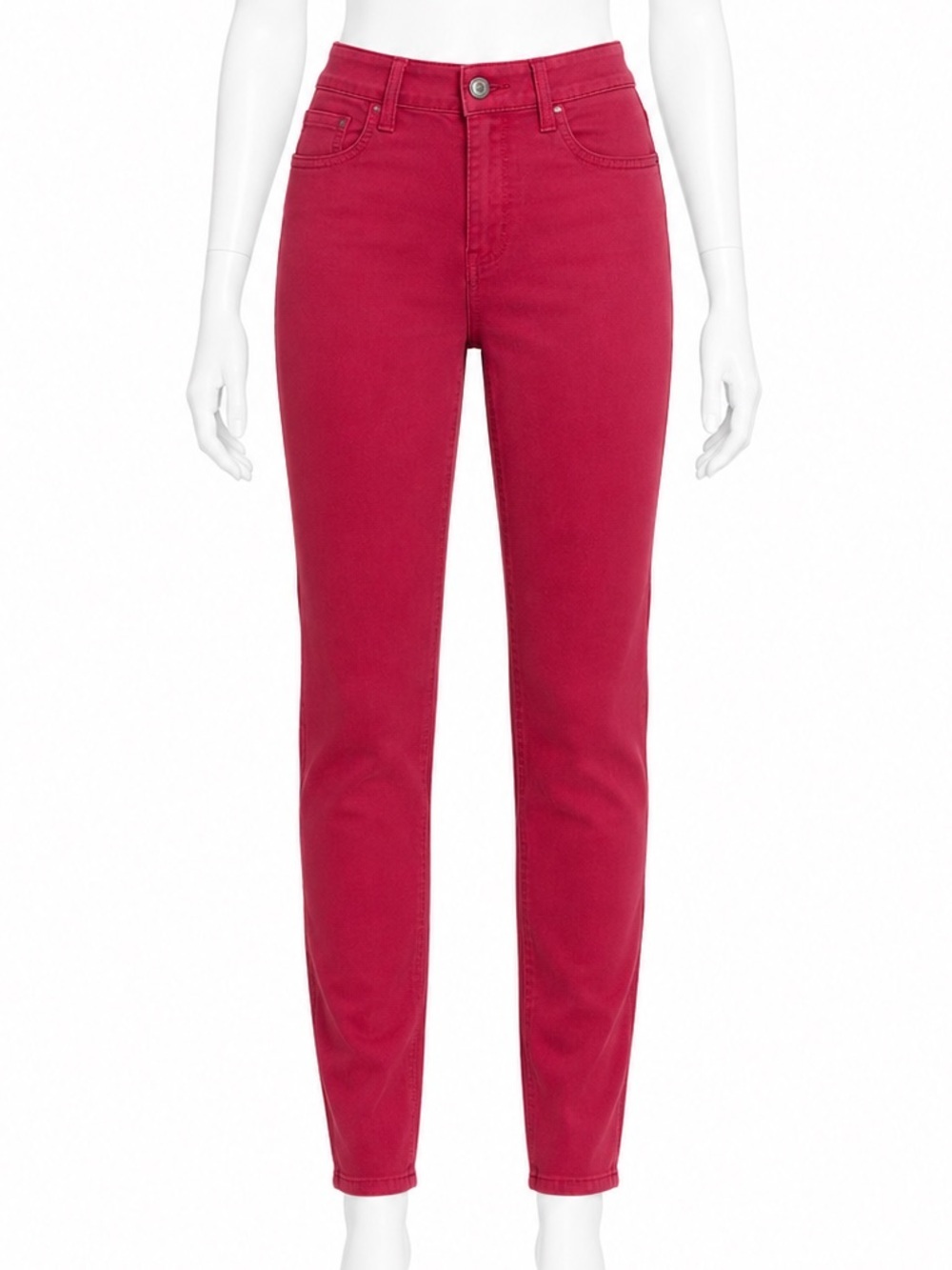 american eagle jeggings Rise Slim Cherry Red size 6
